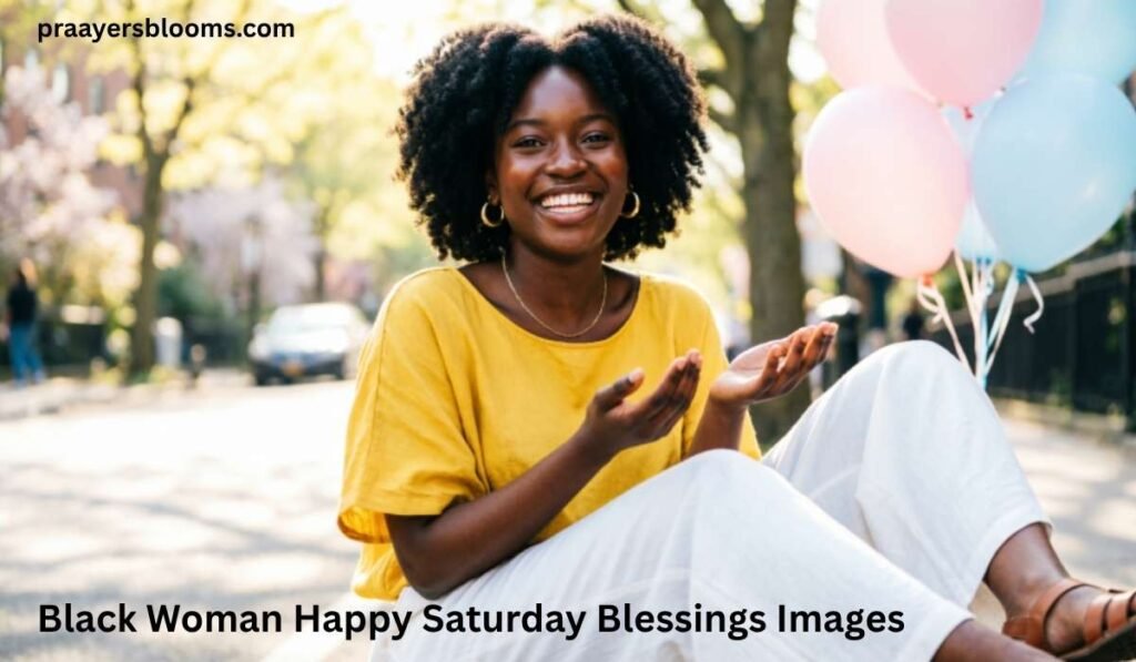 Black Woman Happy Saturday Blessings Images