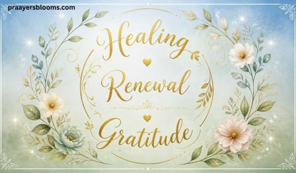 Affirmations for Healing, Renewal, and Gratitude