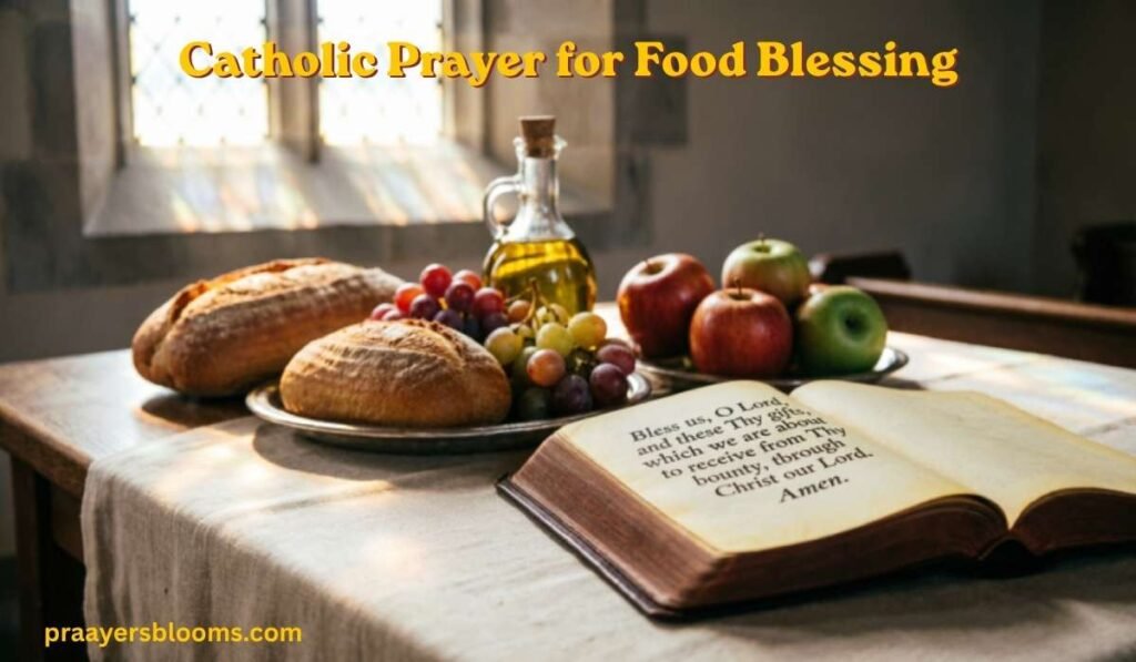 Catholic Prayer for Food Blessing