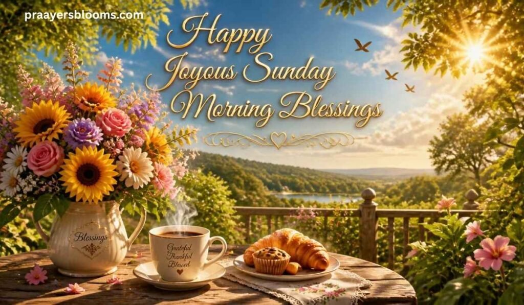 Happy and Joyous Sunday Morning Blessings