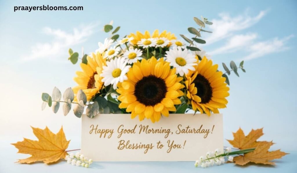 Happy Good Morning Saturday Blessings Images
