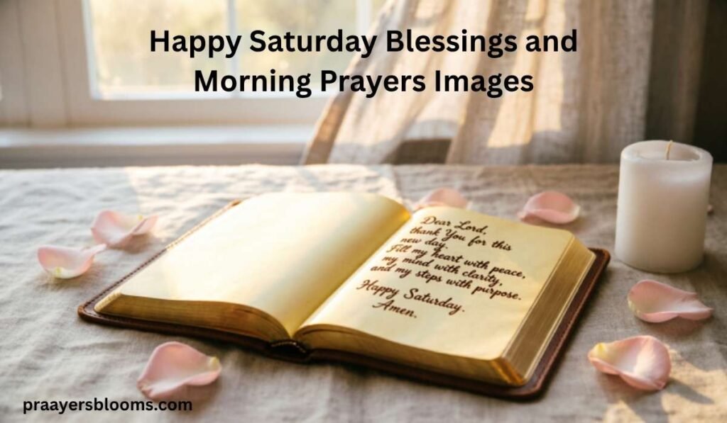 Happy Saturday Blessings and Morning Prayers Images
