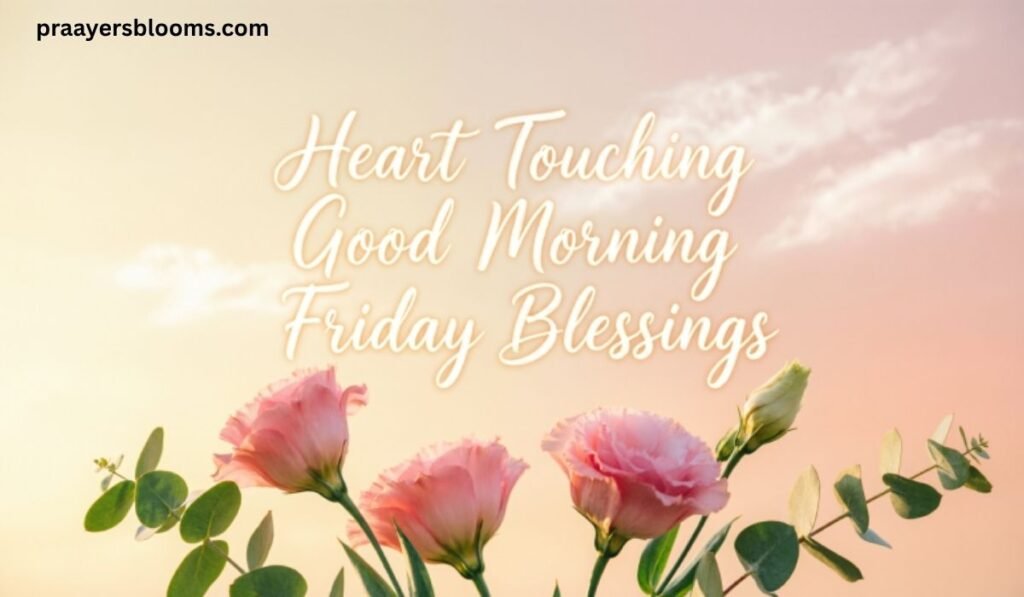 Heart Touching Good Morning Friday Blessings
