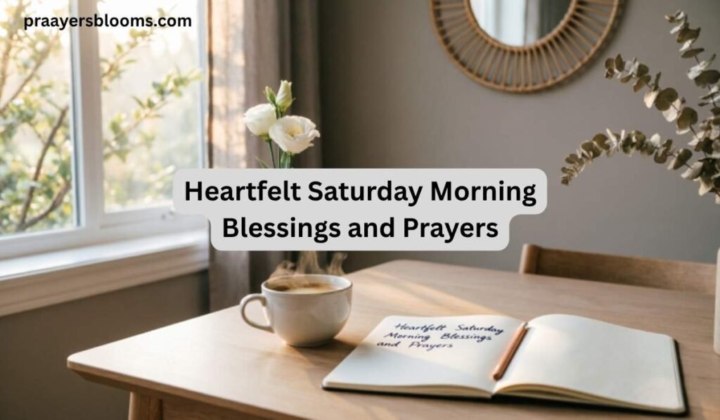 Heartfelt Saturday Morning Blessings and Prayers