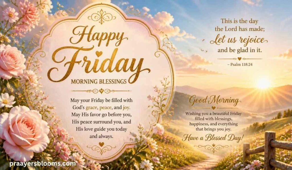 Most Powerful Friday Morning Blessings and Quotes