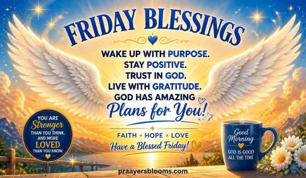 Motivational Friday Blessings for a Powerful Day