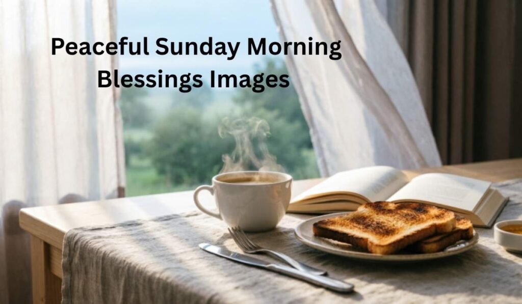 Peaceful Sunday Morning Blessings Images