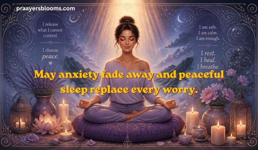 Prayers for Anxiety, Stress Relief, and a Restful Sleep