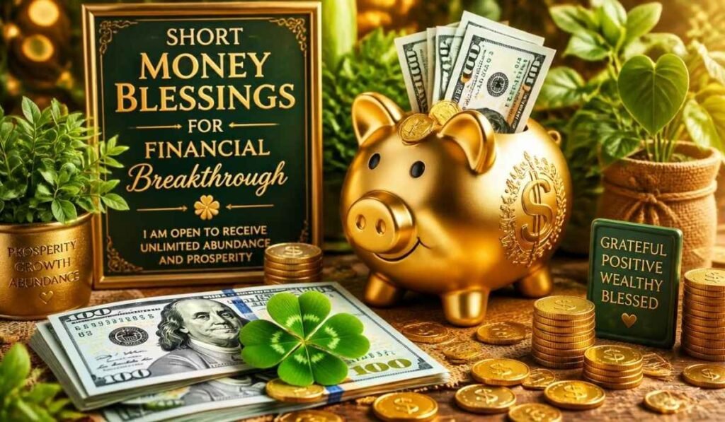 Short Money Blessings for Financial Breakthrough