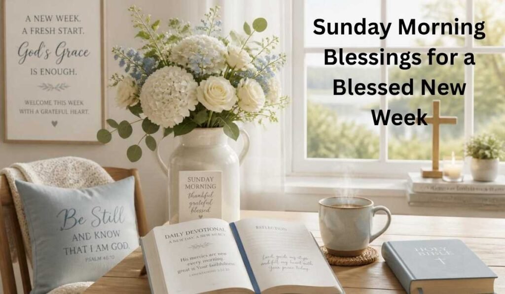Sunday Morning Blessings for a Blessed New Week