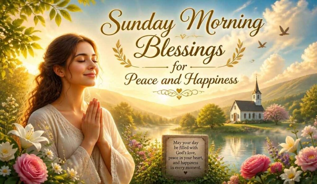 Sunday Morning Blessings for Peace and Happiness