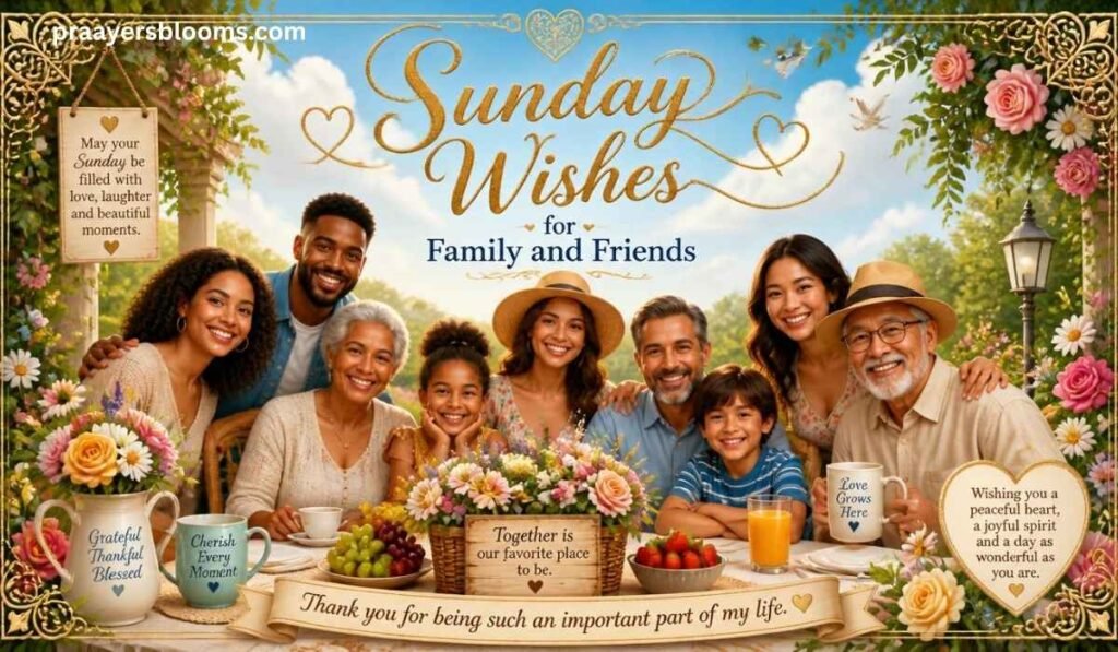 Sunday Wishes for Family and Friends