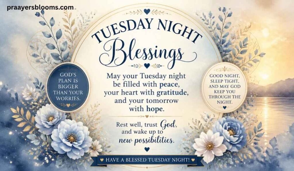 Tuesday Night Blessings Quotes