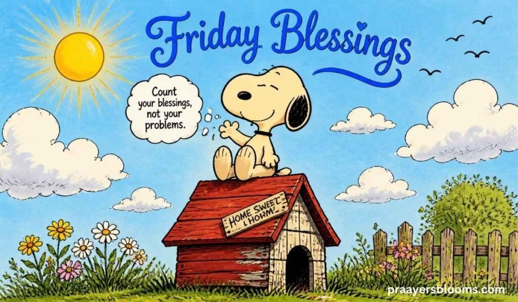 Snoopy Friday Blessings