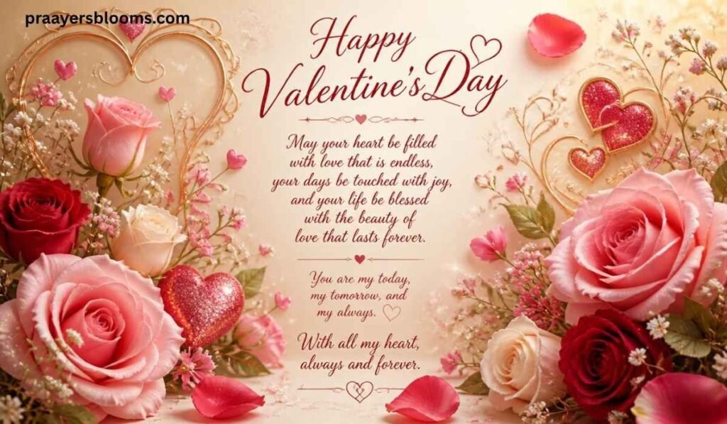 Beautiful Valentine's Day Blessings