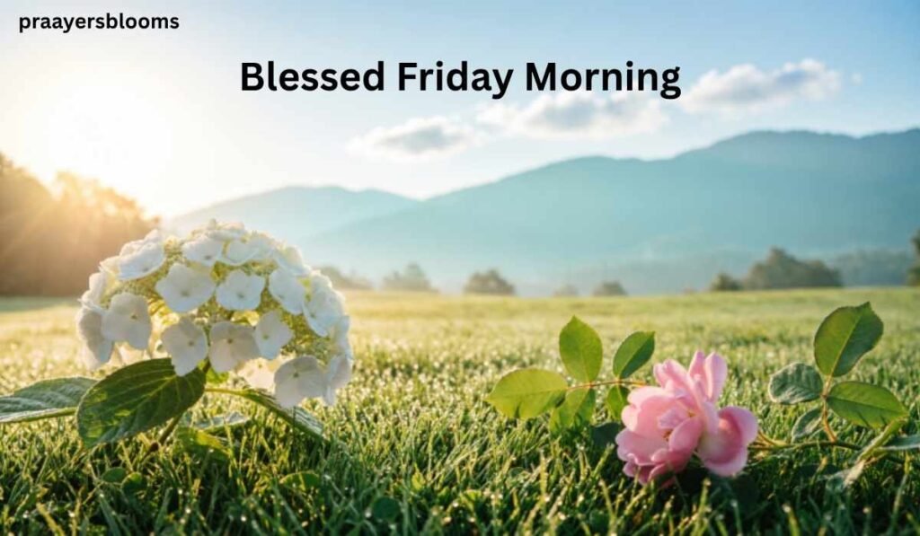 Blessed Friday Morning