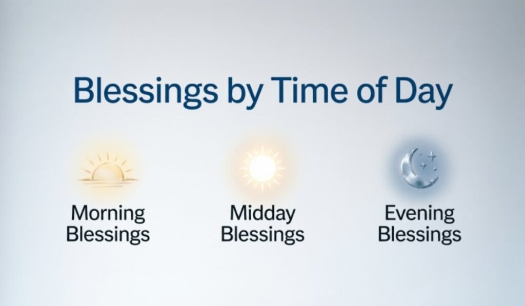 Blessings by Time of Day