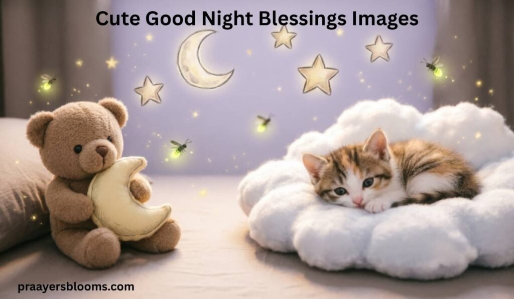 Cute Good Night Blessings Images