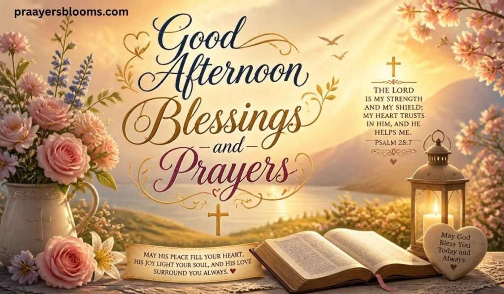 Good Afternoon Blessings and Prayers