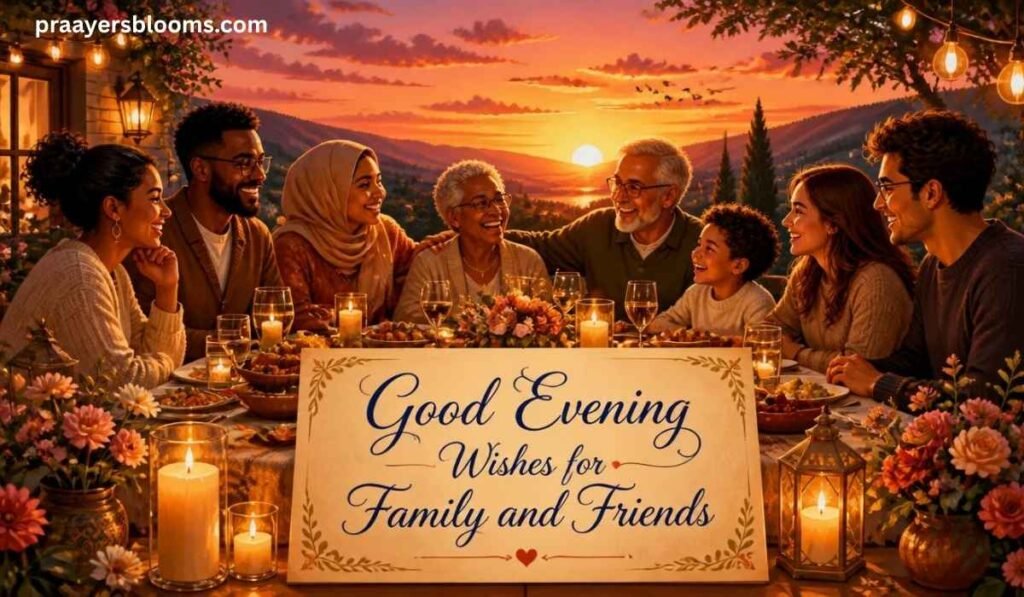Good Evening Wishes for Family and Friends