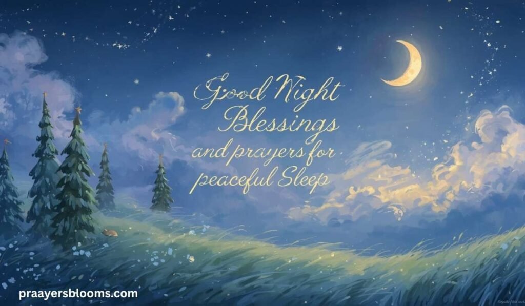 Good Night Blessings & Prayers for Peaceful Sleep