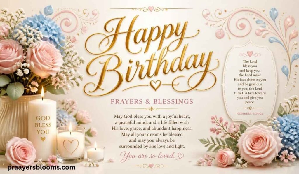 Happy Birthday Prayers and Blessings