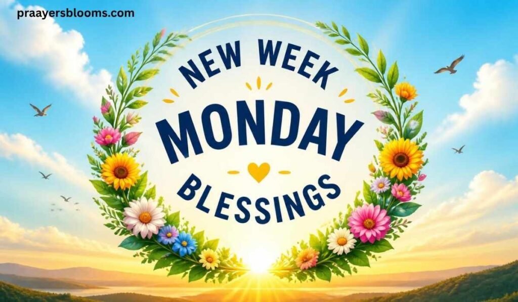 Inspirational New Week Monday Blessings