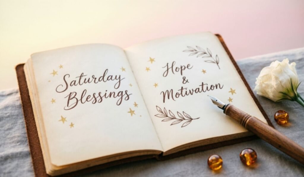 Inspirational Saturday Blessings for Hope and Motivation