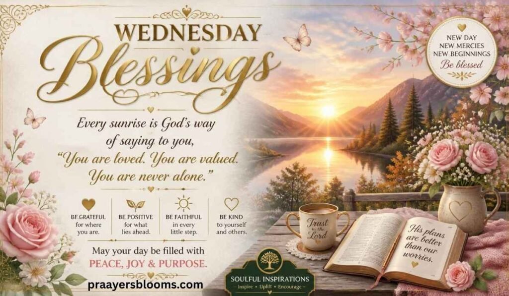 Inspirational Wednesday Blessings and Quotes