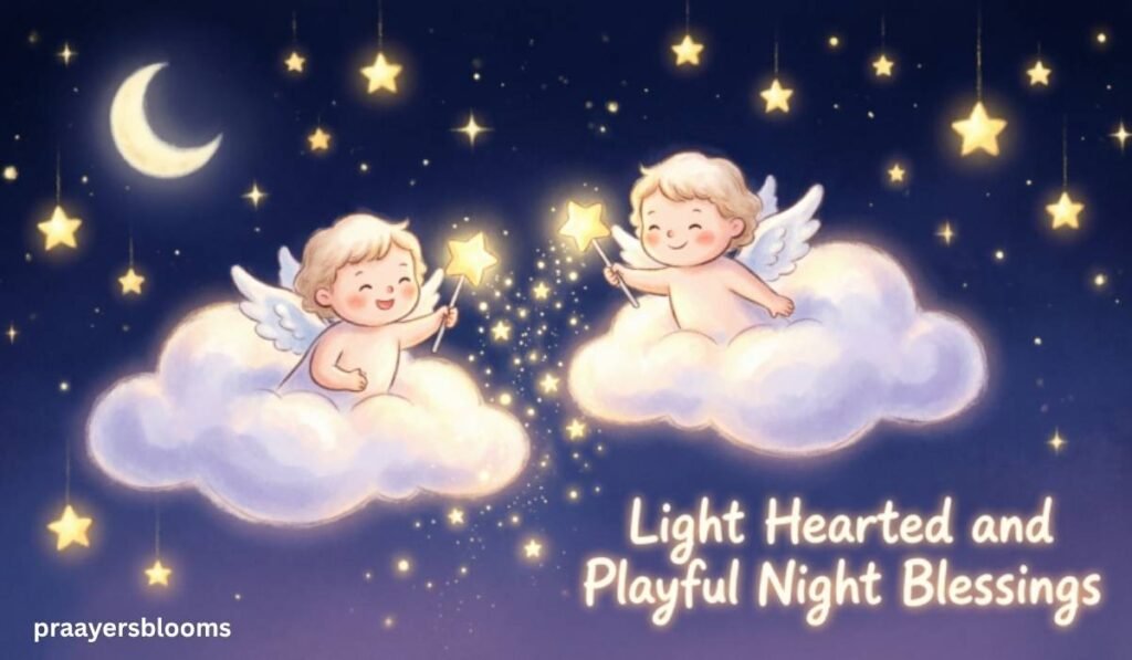 Light Hearted and Playful Night Blessings
