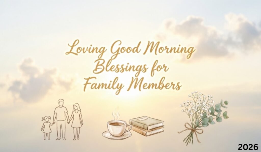 Loving Good Morning Blessings for Family Members