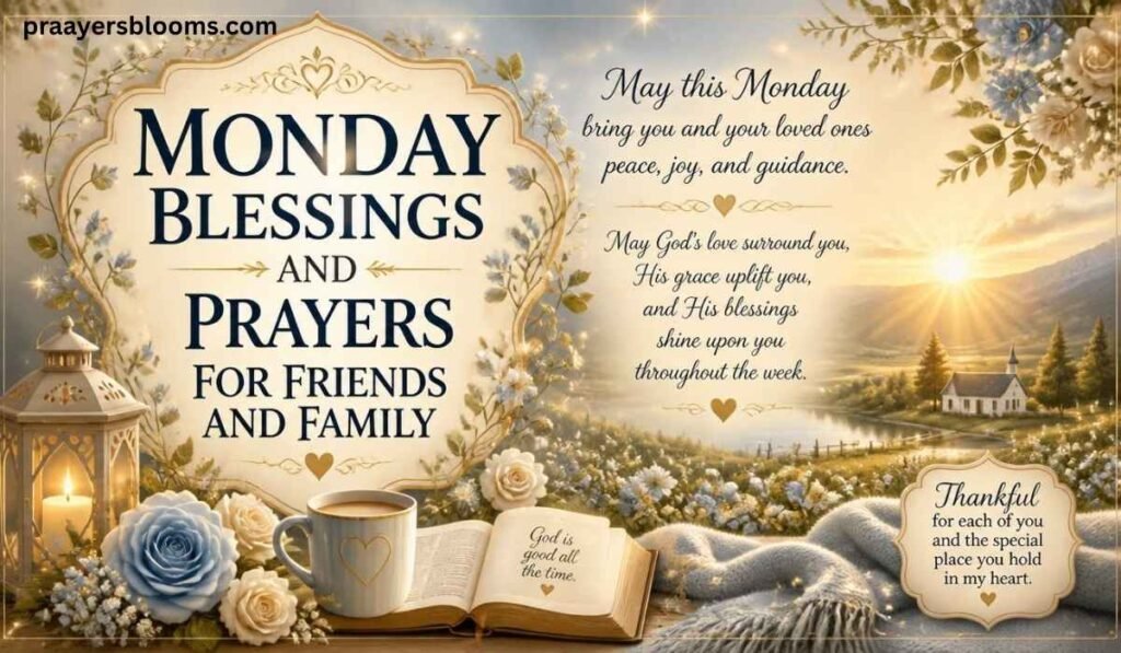 Monday Blessings And Prayers For Friends And Family