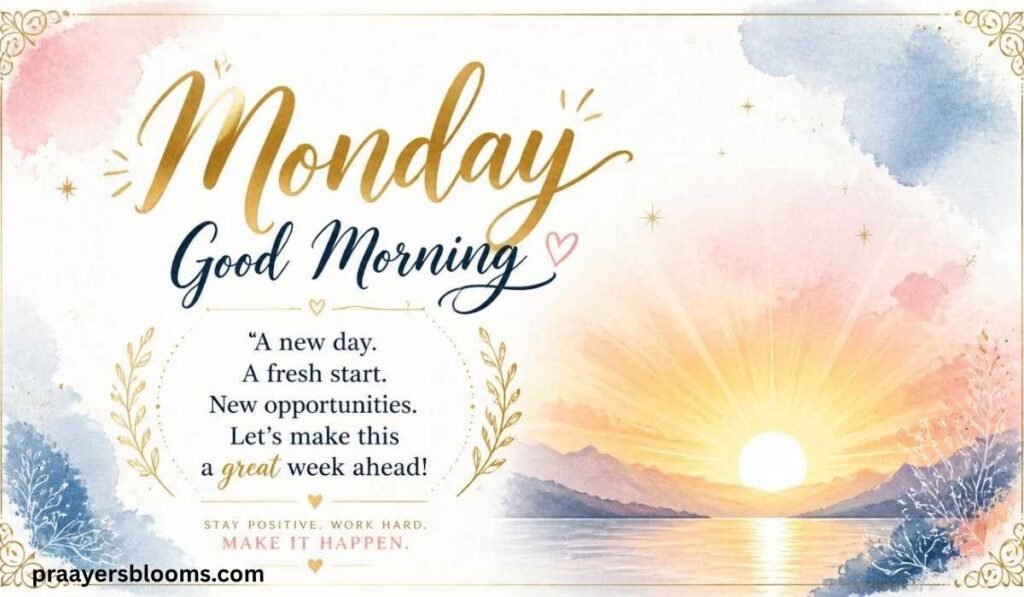 Monday Good Morning Quotes