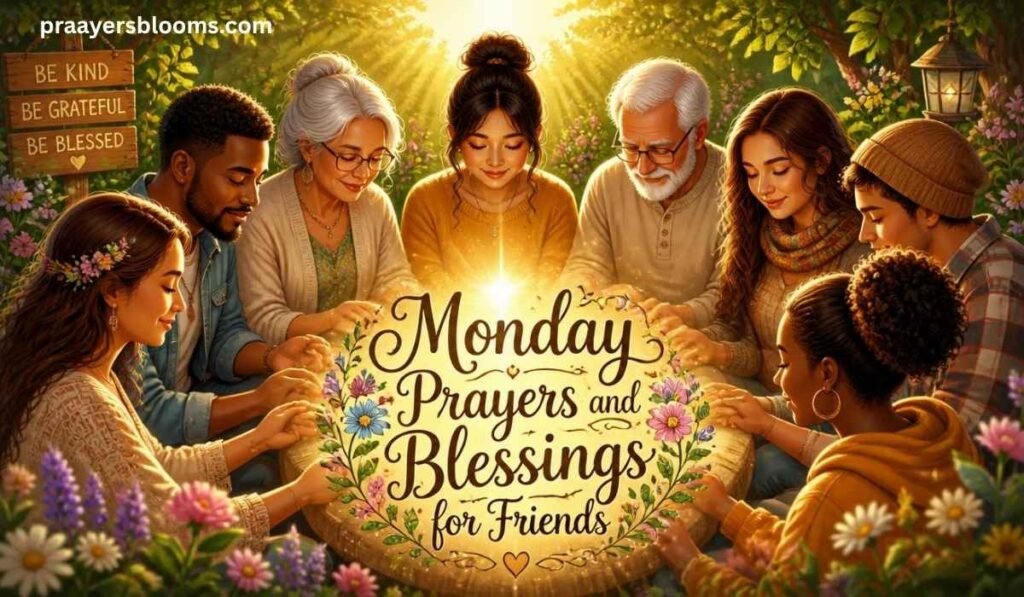 Monday Prayers and Blessings for Friends