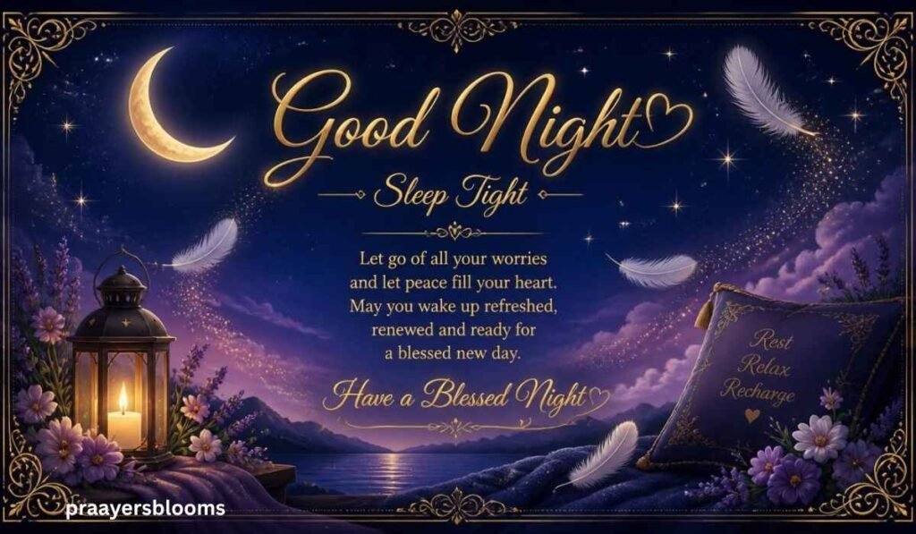 Motivational Good Night Blessings