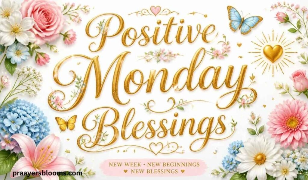 Positive Monday Blessings
