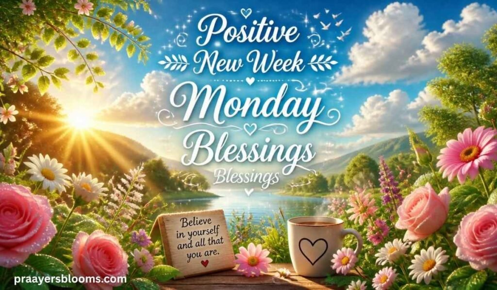 Positive New Week Monday Blessings