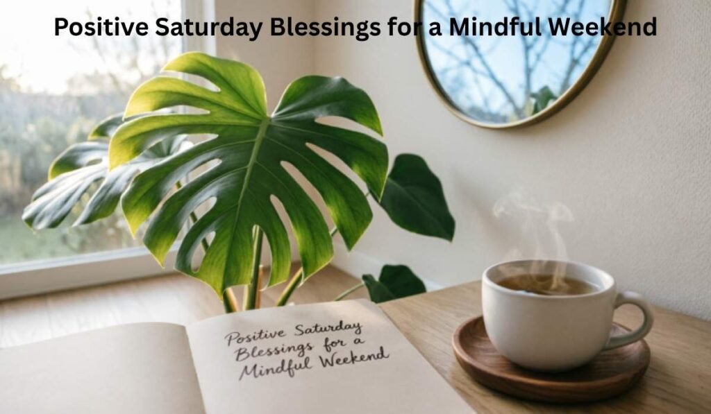 Positive Saturday Blessings for a Mindful Weekend