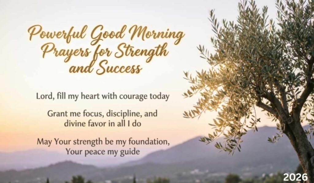 Powerful Good Morning Prayers for Strength and Success