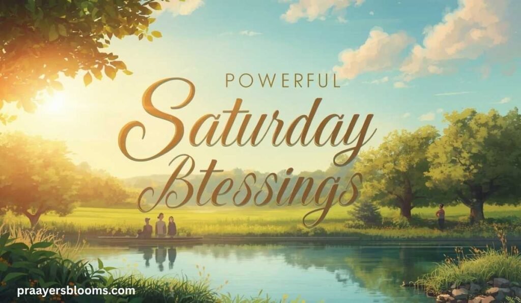 Powerful Saturday Afternoon Blessings