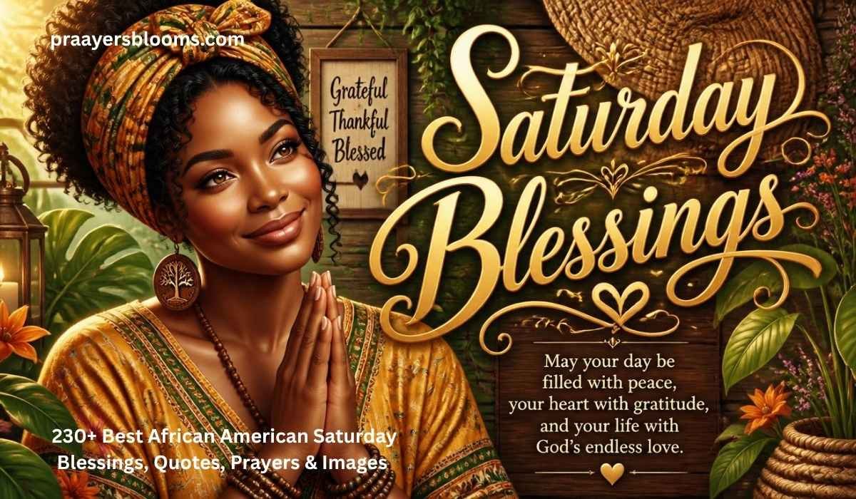 Best African American Saturday Blessings