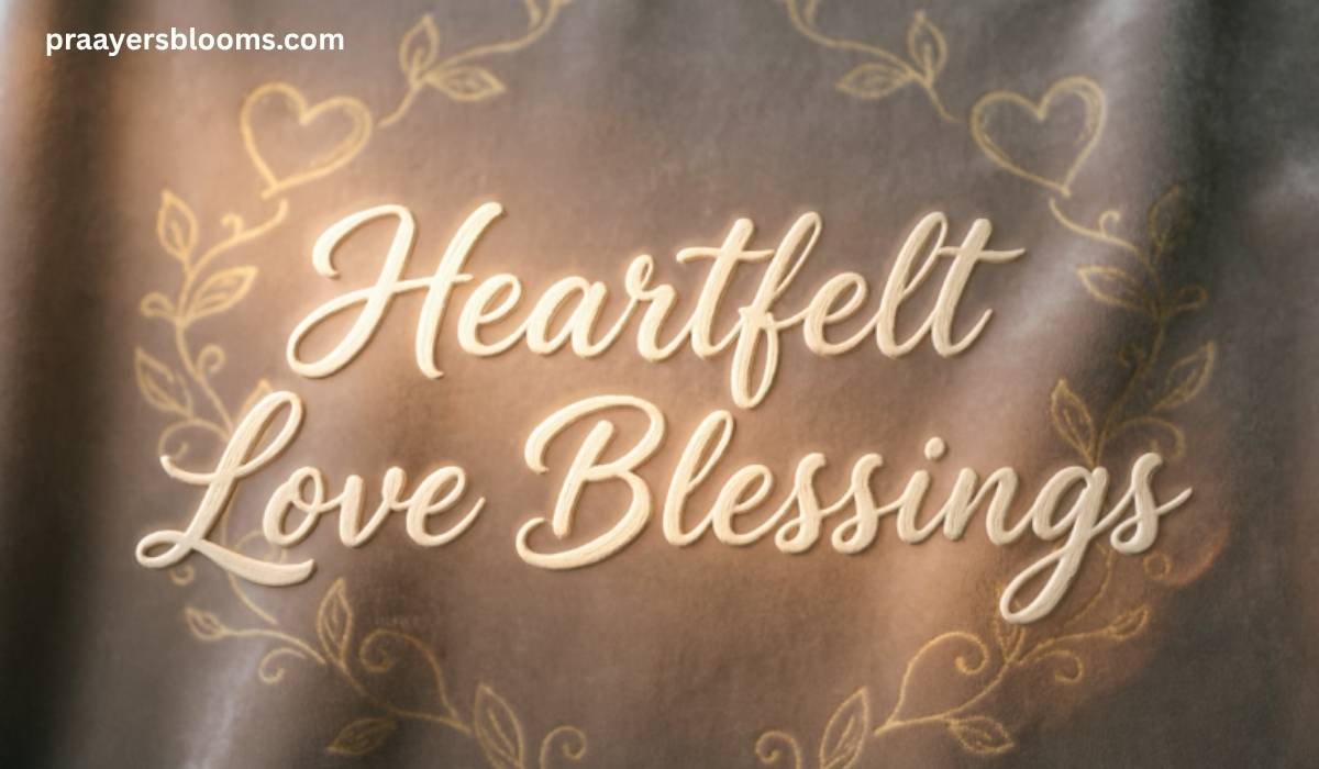 Heartfelt Love Blessings