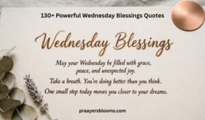 Wednesday Blessings Quotes