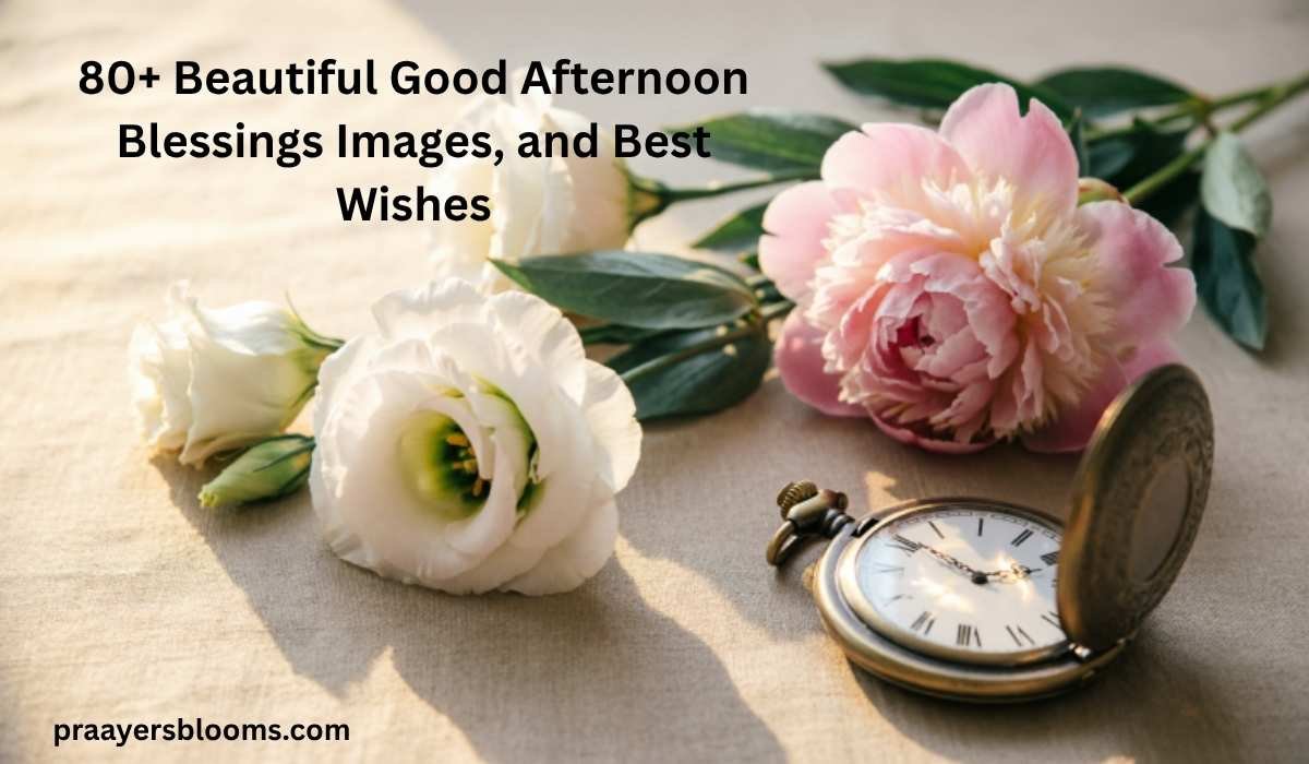 Beautiful Good Afternoon Blessings