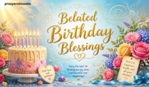 Belated Birthday Blessings Images
