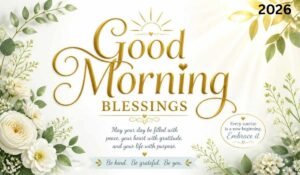 Positive Good Morning Blessings Quotes