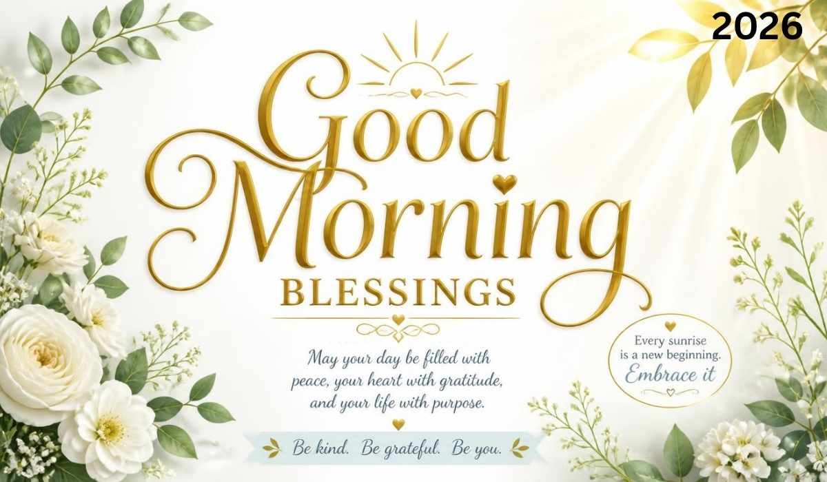 Positive Good Morning Blessings Quotes