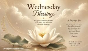 Wednesday Blessings and Prayers